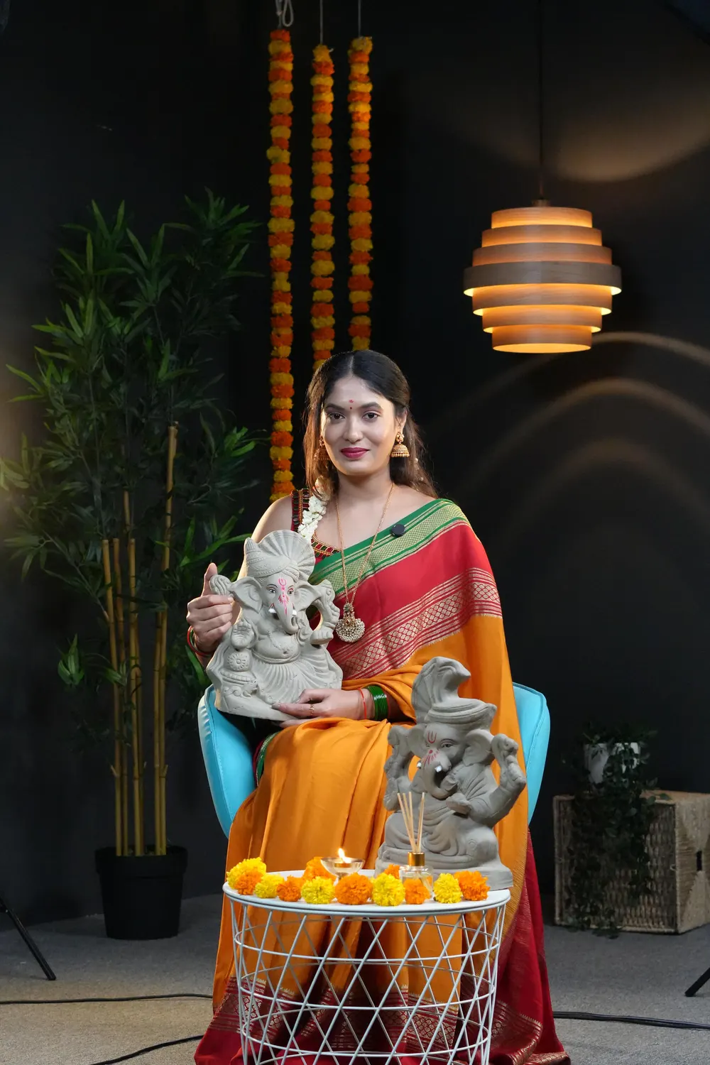 Mane Mane Ganesha complete celebration box kit